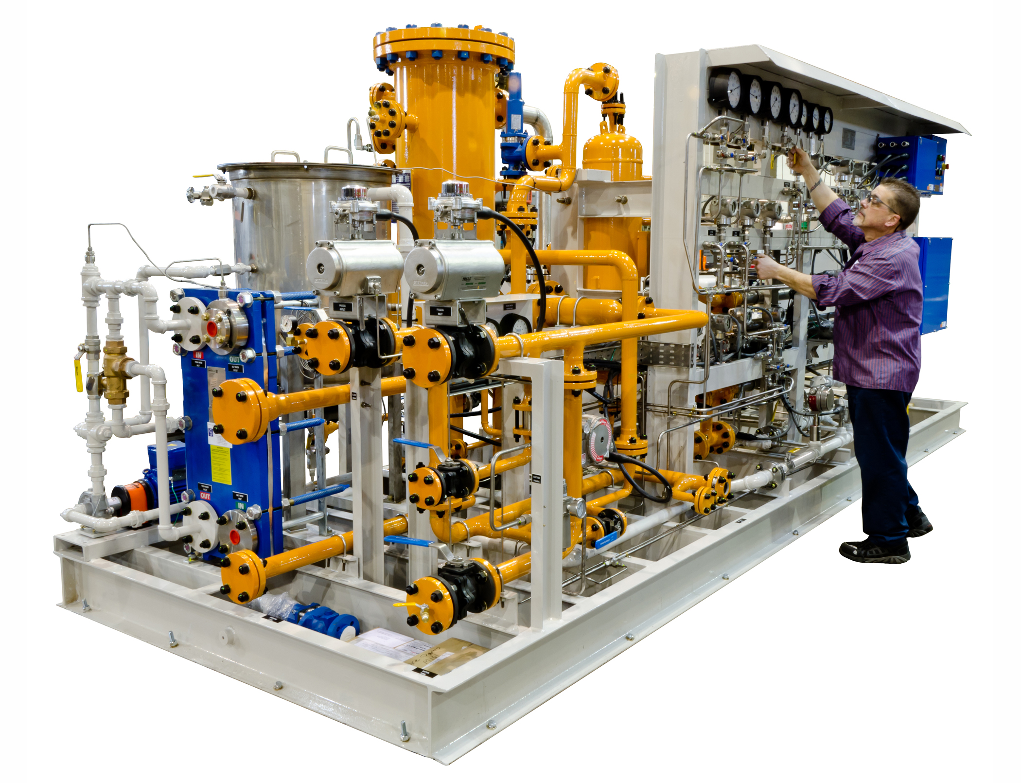 Sundyne Series 7000 PPI Diaphragm Compressor. Image Credit: Sundyne.